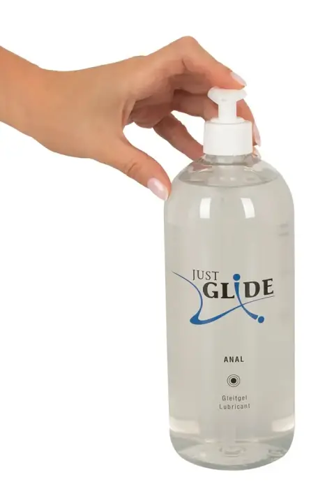 Just Glide Anal lubrikants uz ūdens bāzes – 1000 ml Foto 4