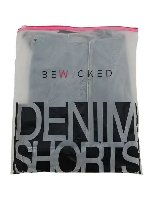 Tie Me Up teksapüksid nöörpaneelidega külgedel – mustad – M Photo