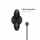 Nexus Bendz Vibrating Plug – M – Black — Photo 4