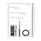 E-Stim Electro Urethral Sounding Set Small - Stainless Steel System — Photo 9