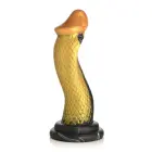 Golden Snake silikoninis dildo – 23+ cm (9″+) – juodas — Nuotrauka 3