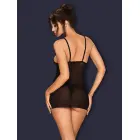 Lucita сорочка и стринги комплект – чёрный – L/XL Фото num