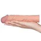 Add 2" Pleasure X Tender Penis Sleeve - Flesh — Photo 2