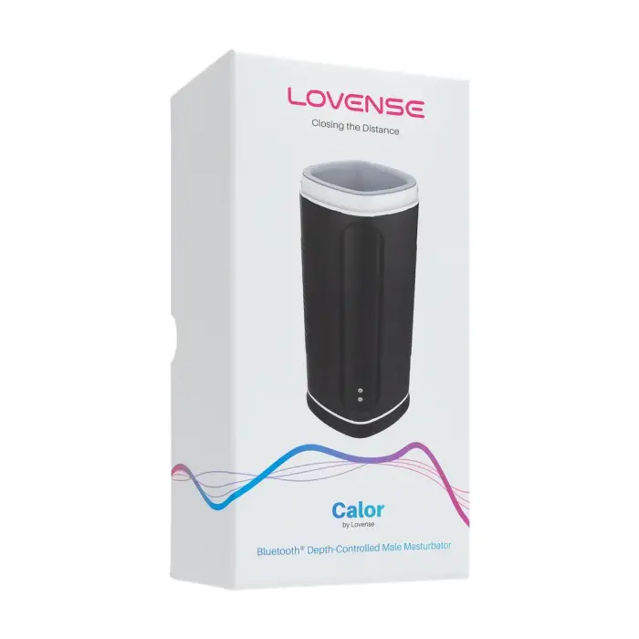 Calor – Bluetooth tālvadības masturbators – melns