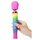 le Wand Petite All That Glimmers wand masāžas vibrators – 25.4 cm (10″) – daudzkrāsains — Foto 5