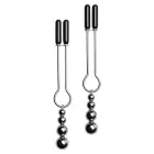 Decorative Nipple Clamp Set with Triple Beads — Photo 3