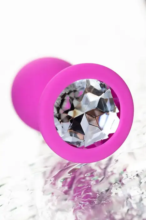 ToDo Anal Plug Brilliant – 7 cm – Rožinis Photo