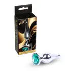 MyLove Toys Jewellery Silver analinis kištukas – 9.5 cm (3.7″) – Žalias — Nuotrauka 1