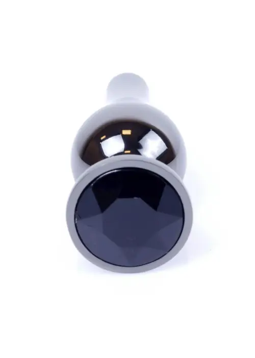 Plug-Jewellery Dark Silver anālais spraudnis – 9.5 cm (3.7″) – Melns