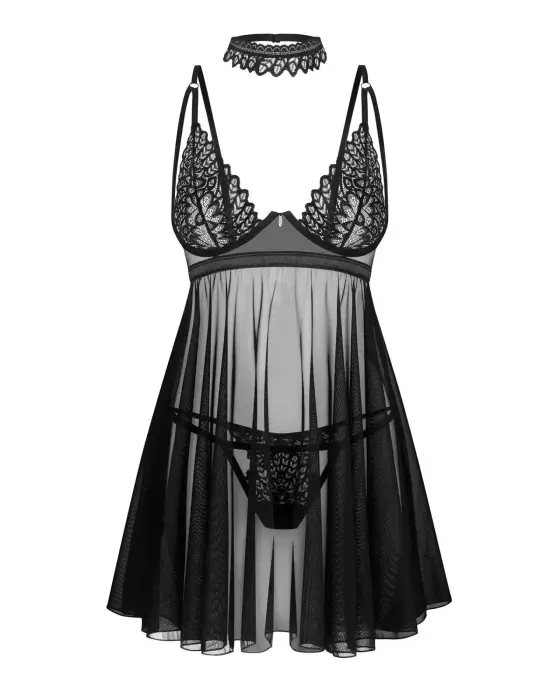 Donarella Babydoll and Thong Set – M/L