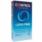 CONTROL Free Polyurethane Ultra-Thin Latex-Free Condoms – 5 pcs — Photo 1