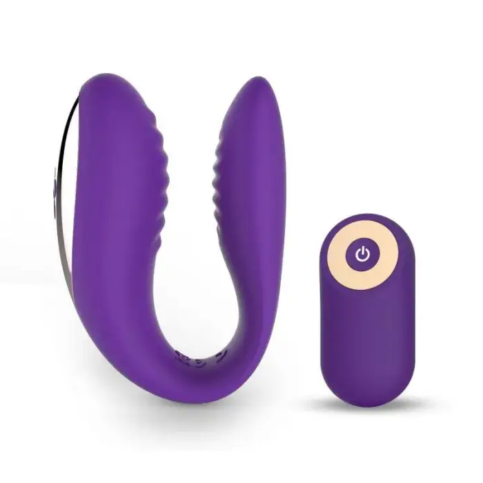 Passion Toyz4Lovers Couple Vibrator – Purple – 10 cm (3.9″)