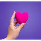 Je t'aime Pāru sirds vibrators – rozā — Foto 7