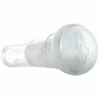 Evolved Sucking Good caurspīdīgs intīmais aparāts ar sūkšanu un vibrāciju – 22.8 cm (9″) – Caurspīdīgs — Foto 9