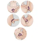 Couples Choice kahe mootoriga rõngas vibraator – roosa Photo