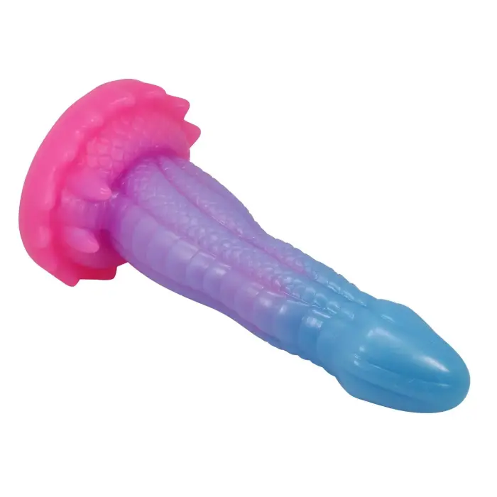 Power Monsters Void Python – 20.5 cm (8″) Rippled Monster silikona dildo – Melns Foto 7