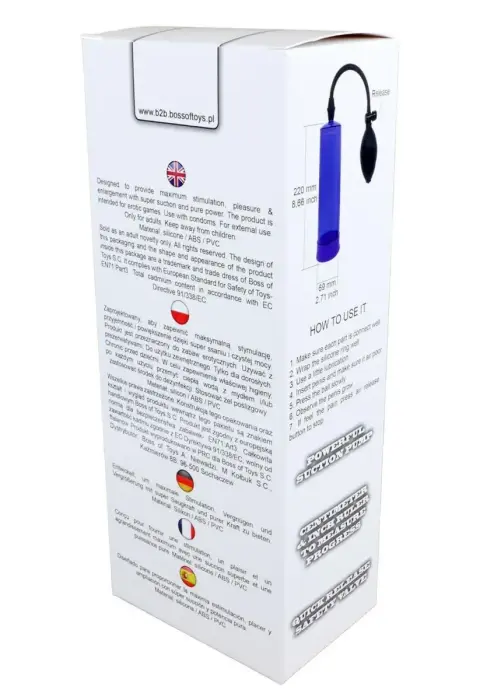 Powerpump vakuuma pumpis – violets Foto 4