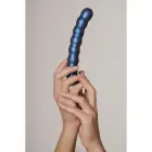 Pērlīšu G-punkta dildo – 16.5 cm (6.5″) – Violets — Foto 7