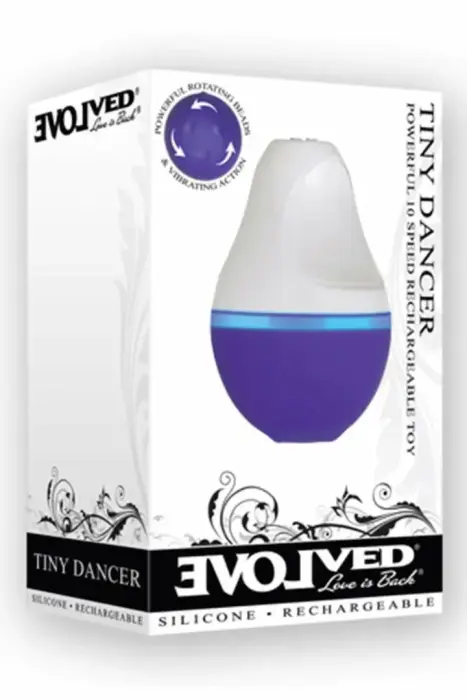 Evolved Tiny Dancer – вращающийся интимный массажёр с 3 вращающимися шариками
