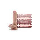 Dr. Jeffrey Realistic Dildo with Balls and Suction Cup – 15.2 cm (6″) – Skin — Photo 4