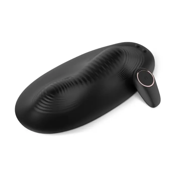 Vibe Pad dubultais vibrators ar tālvadības pulti – melns