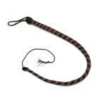 Leather Whip Black & Brown – 90 cm — Photo 3