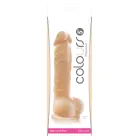 Colours Pleasures reālistisks dildo ar piesūcekni – 12.7 cm (5″) – miesas krāsa — Foto 2