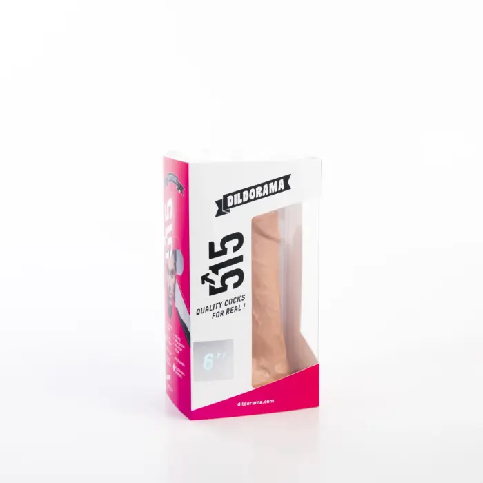 Dildorama 515 realistiškas dildo – 15 cm (6″) – kūno spalva