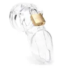 CB-X CB-6000 Clear 35 mm Secure Polycarbonate Chastity System — Photo 1