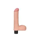 REAL SOFTEE Vibrating Dildo – 20 cm (8″) – Skin — Photo 1