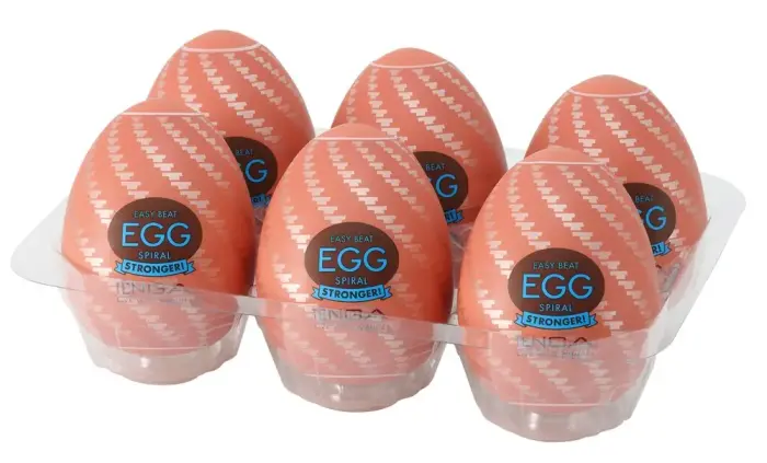 Tenga Egg Spiral Hard B. – 6 vnt.