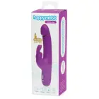 Slimline realistiškas triušio vibratorius – violetinis — Nuotrauka 3