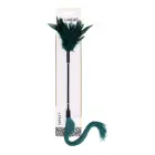 Indica Feather Tickler with Silicone Strips – Green — Photo 12