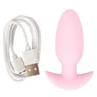Cuties vibrējošs mini anālais spraudnis – 8 cm – Rozā — Foto 10