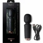 Rocks-Off Mini Wand Black Tulip uzlādējams wand masāžas vibrators – 11.5 cm (4.5″) – melns — Foto 2