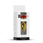Jewellery Gold Anal Plug with Rose – 7 cm – Red — Photo 7