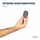 Boners Flexible Masturbator with Textured Interior – 7.5 cm – Clear — Photo 7