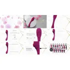 Mirai dubultais pulsa viļņu gaisa viļņu elastīgais vibrators – rozā Foto 8