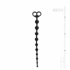 EasyToys elastīga silikona anālo bumbiņu ķēde 10 daļas – 34 cm – melns — Foto 5