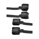 Lover's Bed Restraint System – система фиксации на кровати – чёрная — Фото 6