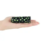 Перезаряжаемый светящийся в темноте вибратор в форме сердца – 8.4 cm (3.3″) — Фото 11