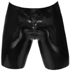 Latex Pants with Zipper – Black – XL — Photo 7