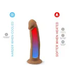 Model 2 dildo – 15.4 cm (6.1″) – Kahvatu — Foto 4