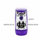 BAILE Super Sex dubultas darbības rotējošs truša vibrators – 23 cm (9″) – rozā — Foto 8