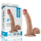 The Ultra Soft Dude realistlik dildo – 22 cm (8.8″) – Nahavärv — Foto 1