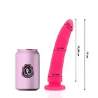 Delta Club Silicone Intimate Model dildo – 17 cm (6.7″) – rozā — Foto 1