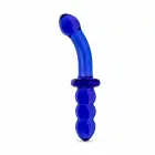 Gildo No. 33 – double-ended textured glass dildo – 22 cm — Photo 1