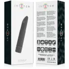 INTENSE SONNY daugialypio zonavimo vibruojantis masažuoklis – 13.5 cm (5.3″) – juodas — Nuotrauka 4
