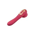 SECRET KISSES Rosegasm Rose Quake двусторонний силикон розовый – 18,8 см — Фото 4