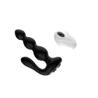Remote Silicone Anal Beads – Black Photo
